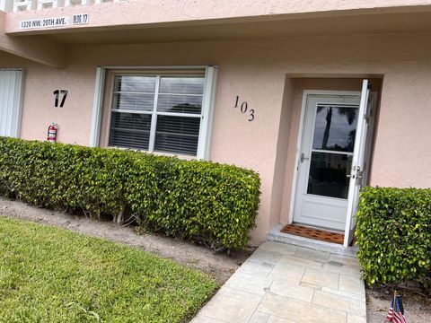 A home in Delray Beach