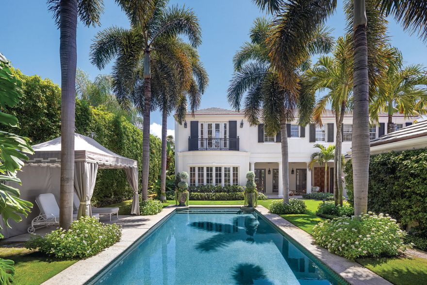 Welcome to 231 Coral Lane, a quintessential Palm Beach retreat where warmth, elegance, and effortless indoor-outdoor living come together in perfect harmony. Tucked behind tall, manicured hedges and surrounded by lush, tropical landscaping curated thoughtfully by Nieverra Williams, this private estate, set on a large oversized lot, captures the relaxed sophistication that defines island life. Inside, sun-filled spaces and timeless design span 6,294 total square feet, creating a home that feels both expansive and intimately inviting. This warm retreat boasts a sensational floorplan, with four bedrooms, an office, formal dining and a stunning formal living space with bay windows facing the pool. The upstairs primary suite is a serene sanctuary, complete with dual baths and separate his-and-her closets.  Entertain with ease in the formal dining room, or retreat to the private office space. The heart of the home opens seamlessly to the outdoor living areas, where a sparkling pool and charming cabana create your own private oasis.  A two-car garage, beautiful architectural details, and a layout designed for functionality, relaxation, and entertaining complete the offering. At 231 Coral Lane, every day feels like a getaway, blending classic Palm Beach style with the comfort of home.  DISCLAIMER: Information published or otherwise provided by the listing company and its representatives including but not limited to prices, measurements, square footages, lot sizes, calculations, statistics, and videos are deemed reliable but are not guaranteed and are subject to errors, omissions or changes without notice. All such information should be independently verified by any prospective purchaser or seller. Parties should perform their own due diligence to verify such information prior to a sale or listing. Listing company expressly disclaims any warranty or representation regarding such information. Prices published are either list price, sold price, and/or last asking price. The listing company participates in the Multiple Listing Service and IDX. The properties published as listed and sold are not necessarily exclusive to listing company and may be listed or have sold with other members of the Multiple Listing Service. Transactions where listing company represented both buyers and sellers are calculated as two sales. "No payments made until title passes" Some affiliations may not be applicable to certain geographic areas. If your property is currently listed with another broker, please disregard any solicitation for services. Information published or otherwise provided by seller, listing company or its representatives is deemed reliable but are not guaranteed and subject to errors, omissions, or changes without notice. Copyright 2026 by the listing company. All Rights Reserved.