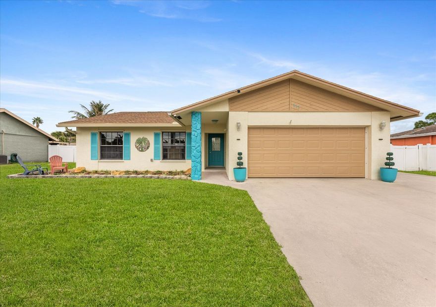 Highly motivated seller! Don't miss this opportunity to own a beautifully maintained 3-bedroom, 2-bath single-family home in the desirable community of La Mancha. This bright and spacious residence offers a 2021 roof and A/C less than 4 years old, providing peace of mind. Enjoy a fully fenced backyard with a spectacular pool, fire pit with seating, and ample space for outdoor entertaining: two-car garage, great layout, and no HOA. Conveniently located near shopping, dining, and major roads. Move-in ready and easy to show. Schedule your private showing today!