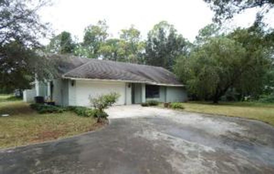 Looking for some peace and quite - this CBS home offers acre plus lot fully fenced, expanded driveway, only one house off of paved road.  Interior offers vaulted ceilings, laminate flooring, split bedroom floor plan and large screened patio. ALL HIGHEST & BEST OFFERS DUE NO LATER THAN 1pm, 1/4/16