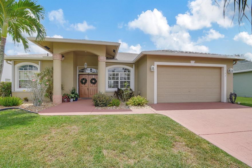 Welcome to your dream retreat! This captivating lakefront home offers the perfect blend of elegance, comfort, and breathtaking natural beaut: No worries about costly repairs; this home boasts a brand-new roof, providing peace of mind. Dive into relaxation with your own  pool, covered by a screen enclosure, ideal for hosting gatherings or unwinding after a long day.
: Meticulously maintained, this home radiates pride of ownership, ensuring a move-in-ready experience.
Spacious Layout with three bedrooms and two bathrooms, there's room for family, guests, or a home office.
 Gas-Powered Efficiency which you can save on energy bills,  Situated on the serene shores of the lake, every day will feel like a vacation. Wake up to stunning water views, take leisurely strolls by the lake, or just relax in  your backyard.
 Convenient Location:
This home offers the perfect balance of tranquility and convenience. You'll be close to shopping, dining, schools, and more, ensuring that your daily needs are easily met.

Don't miss out on the opportunity to make this lakefront haven your forever home.