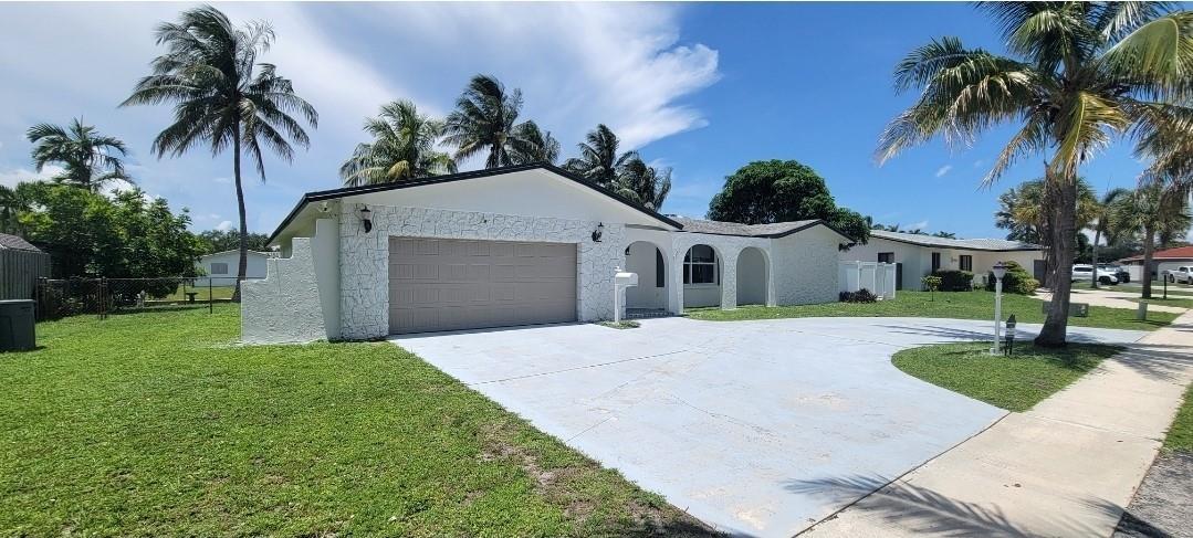 Just reduced!! Discover waterfront living in Plantation! This quiet canal-front home offers coveted ocean access, perfect for boaters. Enjoy a recently renovated pool area, newly installed AC, and the peace of mind of impact windows. The roof has remaining life, and plumbing has been updated. Inside, find a spacious split floor plan with good-sized bedrooms, providing an open canvas for your personal touches. This property, needing some work, presents an incredible opportunity to create your dream home in a serene neighborhood. Embrace the potential and make this South Florida gem your own! Families will love that Tropical Elementary, the local zoned school, provides a truly excellent pre-K program. No HOA!! Exterior paint has been updated! Motivated seller!