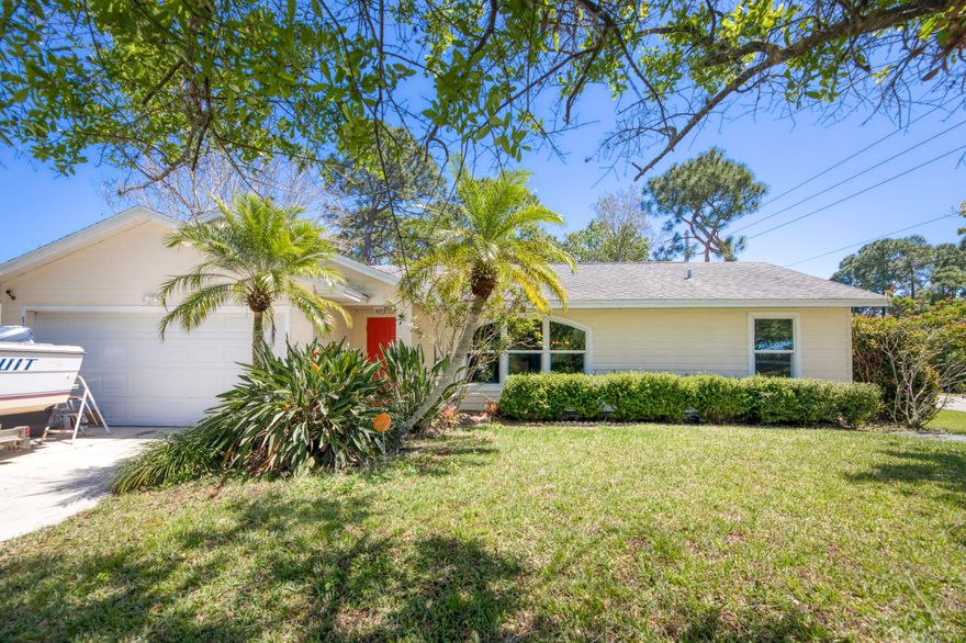 Beautiful key west style lake view home on an oversized corner lot in a sought-out location. Conveniently located close to Tradition, highway, shops, dining, schools, and hospitals. Home features tile throughout, split floorplan, granite, and stainless-steel appliances. Enjoy your private backyard oasis complete with pond, fireplace, and cabana bathroom leading out to the backyard, perfect for future pool addition.  Extended driveway, perfect for boat/RV Parking. Well in place for a future irrigation system. Enjoy fishing, kayaking, and canoeing within walk-in distance. This one won't last!