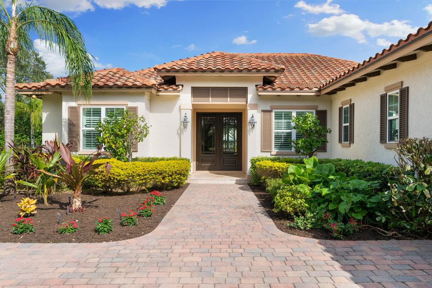 Custom Helmet House Built 2015 Moorings Water Front Pool Home with Four Master Suites, Deep Water Dock, Boat Lift, Pergola, Spacious porch with Summer Kitchen, Granite Counters, Plantation Shutters, High Ceilings, Crown moldings, Fenced Yard, Large heated Saltwater Pool/SPA, all tiled floors, Gas Range, SS appliances, Impact Doors/Windows, Large 2 car garage, Kitchen Island, Open Floor Plan, guest 1/2 Bath on .7 Acre Corner lot with 2 irrigation wells.  Voluntary POA for Beach Access and Security Patrol for $434 a year. Listed for $3,250,000.  Cost to re-create $3.8K to $4K