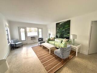 Charming apartment lives like a house. Two blocks from Worth Avenue, close to beaches and bike trail. Beautiful private 280 sq. ft. terrace.