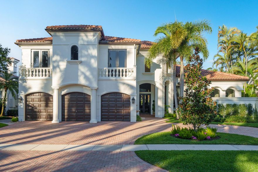 Renovated 4 bedroom, 4 1/2 bath Estate home  with sweeping Golf and Lake Views.