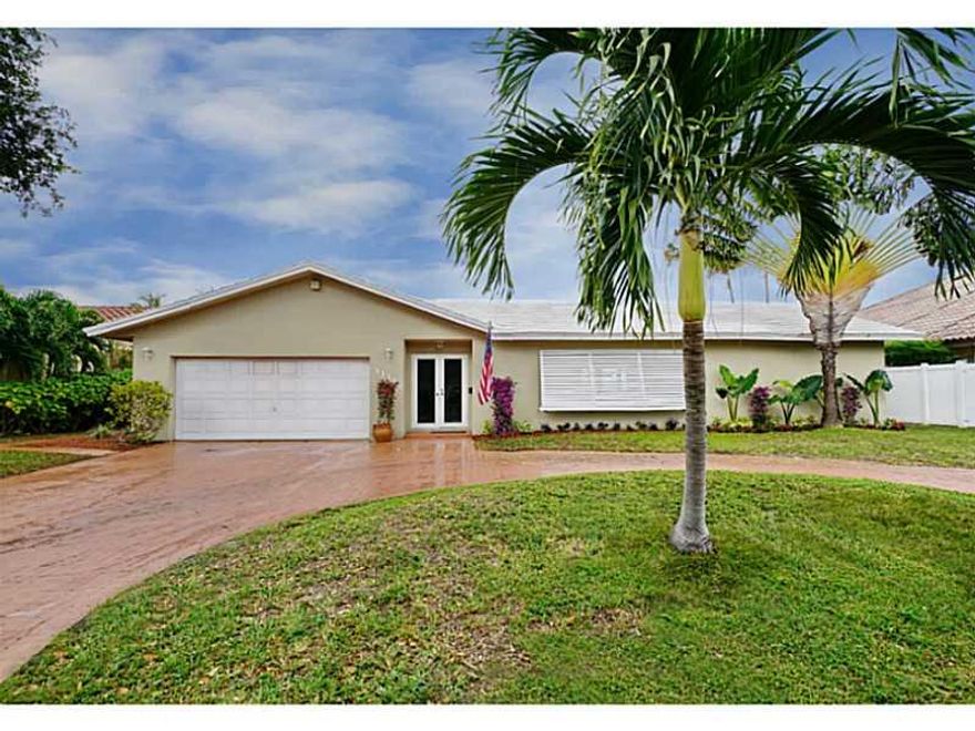 Ocean Access Waterfront Home Located In Highly Sought-After Bermuda Riviera. Classic Rutenberg Design- Split Bedroom Floorplan W/ Family Room Opening To Pool Deck & Water Views From Bedrooms. Backyard Is The Heart Of This Home- Large Pool, Gazebo & 2 Leve l Deck Along 80' Property Waterfront. Great Space To Update To Your Own Taste- Wood Floors, Walk-In Closet In Master, Galley Kitchen Looks Over Pool/Waterfront. Home Is In Original Condition & Needs Work. Walking Distance To Beach, Grocery Store & Shops.