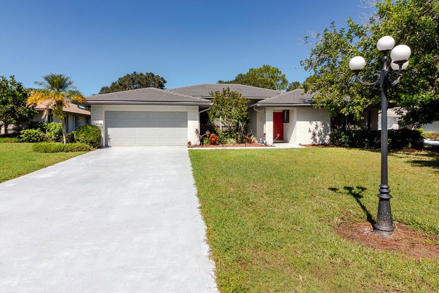 AVAILABLE 11/1 - Annual rental 3 bedroom with extra living space (enclosed lanai) in Heronwood, a desirable subdivision in Martin Downs Country Club. Meticulously maintained CBS home with updated white kitchen cabinets, built-in desk, and spacious breakfast area (2019). Enclosed patio, new bedroom flooring, and new AC. Located in a 24-hour guard-gated community with top-rated Palm City schools. Optional memberships available for golf -  MartinDownsGolfClub  BanyanCreekgc and villageclubpreserveClose to I-95, Turnpike, beaches, and Historic Downtown Stuart. HOA interview required. Small, non-shedding pets considered with approval. Visit  HeronwoodPalmCity for additional information.