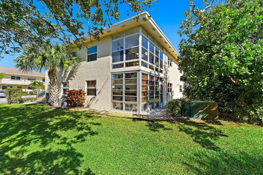 Welcome to this light-filled corner residence nestled within Kingswood, a peaceful coastal community in the heart of historic Stuart, just moments from the Intracoastal Waterway + Ocean Beach. Surrounded by lush greenery, this bright + airy 2 BR, 2 BA home offers a peaceful setting with effortless access to Waterfront dining, boutique shopping and scenic coastal walks.
The interior features all hard-surface flooring throughout and updated bathrooms. The patio is enhanced with new windows, and the building itself is only 2 stories, adding to the intimate + low-density feel of the community. 
Kingswood Condominiums is conveniently located along SE Ocean Boulevard just minutes from Downtown Stuart and the historic Lyric Theatre, area beaches on Hutchinson Island, and the St. Lucie River. Stuart has earned national recognition as one of the country's best coastal small towns, celebrated for its Old Florida charm, walkable downtown, and scenic riverfront setting. 
Whether you're seeking a primary residence, seasonal retreat, or investment opportunity, this home offers a compelling combination of location, lifestyle, and low-maintenance living!