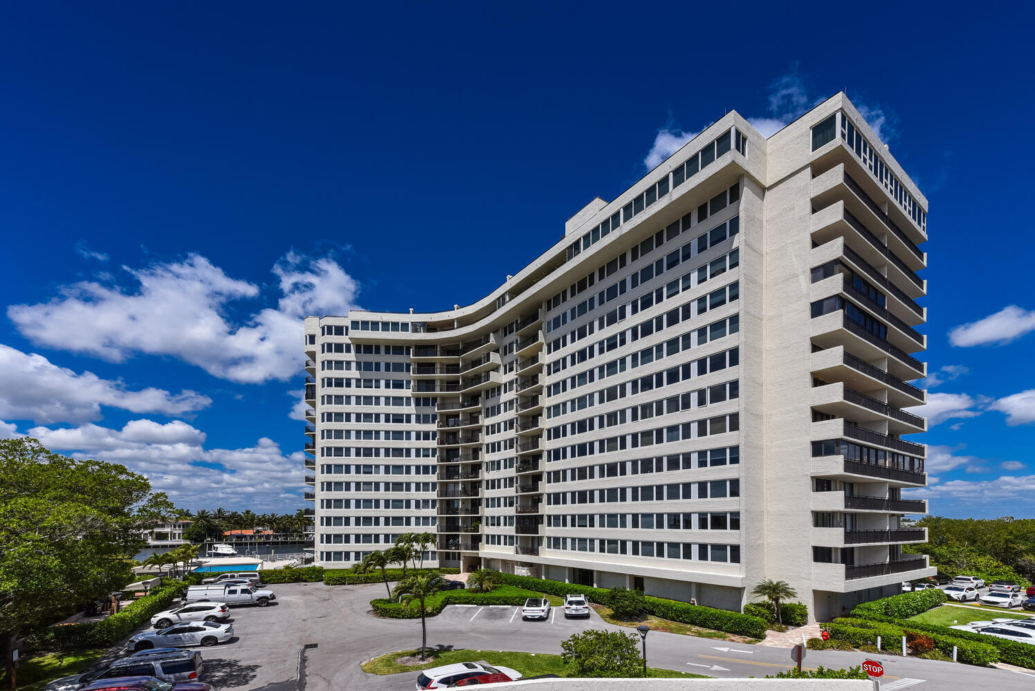 Bright 1 Bedroom 1.5 Bath Unit for Annual Lease Located in Gated Regency Highland Club Condo, Partial Furnished. Expansive Views of the Intracoastal from Shaded North View Balcony. Plenty of Closet Space and Extra Storage Space. Covered Parking and Laundry Room Across the Hall. Regency Highland Club Offers Pool Overlooking the Intracoastal, Deeded Beach Access with Tiki Huts, Tennis & Pickleball Courts, Gyms, Sauna and Common Area for Cards or Games. Located Minutes to Atlantic Avenue in Downtown Delray Beach, & Mizner Park in Boca Raton.
