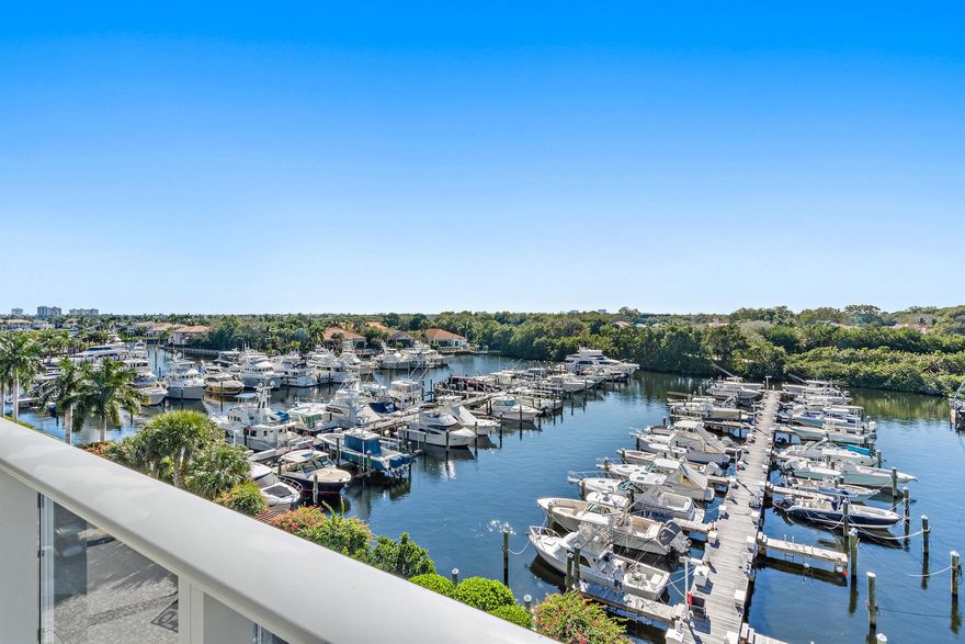 RARELY available PENTHOUSE with direct southern exposure. Luxury living at its finest in a boutique community with 24/7 manned security gate has the finest of full concierge services. One of the best kept secrets blocks from the blue water beaches & the Intracoastal waterway. Extensive remodel with privately keyed elevator to an open floor plan with 10-foot ceilings, this 5200 sqft penthouse lives like a single-family home. 3 garage spots, his/her baths, Thermador appliances, designer plumbing fixtures & more. Azure offers concierge services beyond expectation. 24/7 manned gate, full-service hurricane safe marina with dockage, fitness center, heated pool & spa, lockers & sauna, climate-control wine room, business center, club/card room, catering kitchen, golf simulator & putting green.