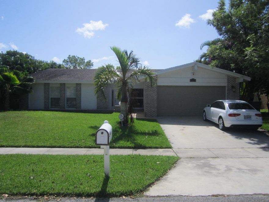 beautiful 4/3.5 home in central Boca Raton open floor plan home is fully renovated tile thru out new wood floors in bedrooms marble fireplace new
custom woods cabinets with granite counter tops new stainless steal appliances new bathrooms new paint new electrical system all new hurricane glass thru out the
home is very clean and ready to go home owner will pay alarm monitor