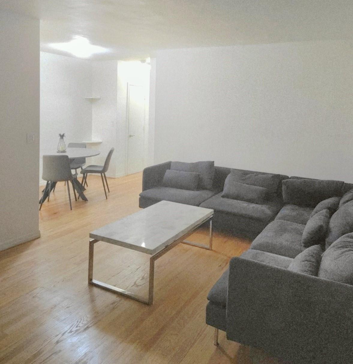 THIS IS A NORTH MIAMI BEACH STYLE, CLOSER TO BAL HARBOR & SURFSIDE. Florida style Camelot corner unit. Spacious 1bed / 1 bath on convenient 1st floor. Just 2 bloscks to North Shore Park Beach & North Beach Oceanside Park. NOW OFFERING ANNUAL LEASE, NEW FURNITURE, FRESHLY PAINTED top to bottom. Living/dining integrated w/kitchen. Spacious bedroom, queen bedding set. New varnished wood flooring throughout. Central common patio by your front door. Security gates locked at night. Bus/trolley stops one block away. Rent covers water & gas. Street parking with city permit. Per Condo rules only 2 occupants. All ages. No smoking. Pet okay with restrictions. Tenant pays electricity, cable tv & wifi. Proof of income and credit score. 3 months rent in advance. Fast approval. Call today. EZ showing.