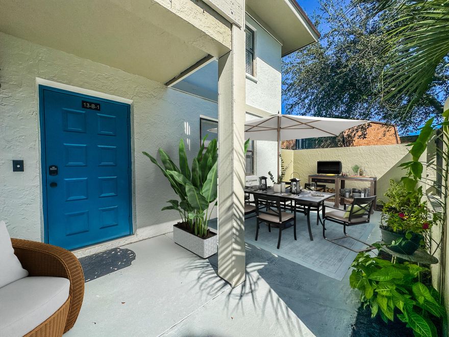 BEAUTIFUL AND PEACEFUL NEGHBORHOOD. PERFECT FOR THE  OWNER OCCUPIED OR INVESTORS. THE UNIT CAN BE RENTED OUT IMMEDIATELY AFTER PURCHASE. NO AGE RESTRICTION EITHER. YOUR FURRY FRIEND UNDER 20LB IS ALSO WELCOME TO LIVE DELRAY OAKS, The neighborhood is right on the border of vibrant Boca Raton and Delray Beach.. 2 bedroom, 2 bathroom condo unit located first floor. Very spacious and a lot of storage space. Dishwasher, washer and dryer 3 years old, new microwave. A/C only 3 years old. Cozy front open patio is perfect for relaxing. The monthly maintenance fee includes building insurance, roof, water, trash, sewer, and high-speed fiber optic Internet with some TV channels over the internet with fusion.