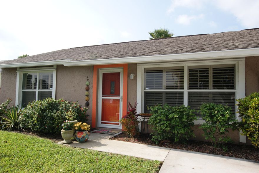 RENOVATED 3 Bed 2 Ba CBS w AMAZING BACKYARD SPACE!!!  Roof 2005.  PGT Windows ~2005. 2 Newer ACs. 2 Hot Water Htrs. Custom Cab Kit + Vanities. Plate Racks, Touch Close Drwrs w/Quartz Tops.  Stainless Appls. Wine Bar w Fridge. Renovated Master Suite w Large Soaking Tub. Walk In Closet.  Renovated Hall Bath. Split plan w VAULTED ceilings.  Tile Floors w/wood parquet 2 beds. NO CARPET. Alarm. French doors to Covered Screened+Open Paver Patios. HUGE Hot Tub 2017.  BACKYARD PARADISE includes Quaint Potting Station+Storage Shed. Paver Patio Areas.  Fenced Yard w/Sprinkler Sys+Lndscp Lites. Park BOAT/ RV at SIDE gated + rocked area. Garage TILE FLOOR!  Laundry Inside.  This HOME is Beyond ADORABLE! Meticulously maintained.