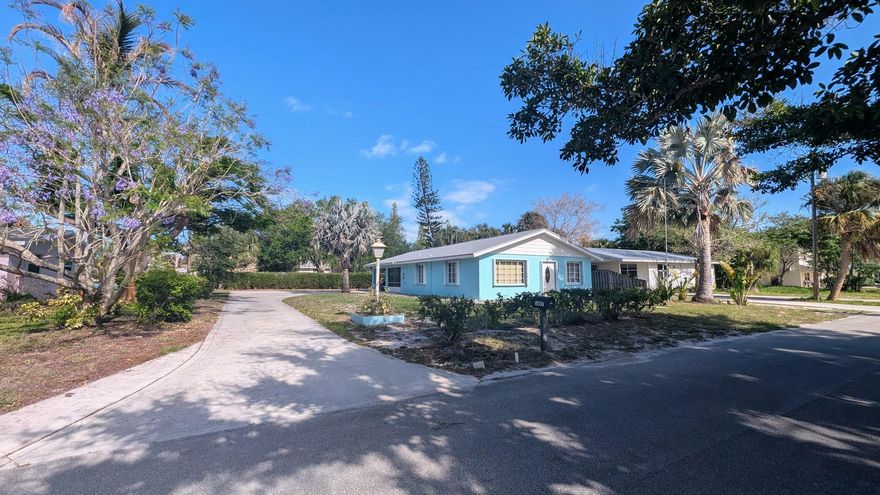Classic Mid-Century Charmer! Desirable Jensen Beach/Rio Location with this - "Fully furnished"- Solid Concrete Block 2 Bedroom,1 Bathroom+ 1/2 bath with Florida Room ++ 1 Car Attached Carport! The Spacious interior is light & bright & offers a large kitchen with pass-through to the Private Lanai, a separate 2nd Bedroom/office/Flex room, a Full-Size Washer & Dryer Plus a comfortable living & dining area. NO HOA! Truck/Trailer Friendly and small pet welcome too! (case by case). The Home is on County Water and County Sewer. Convenient to the Intracoastal Waterway, Historic Downtown Stuart, Jensen Beach plus Hutchinson Island Beaches.