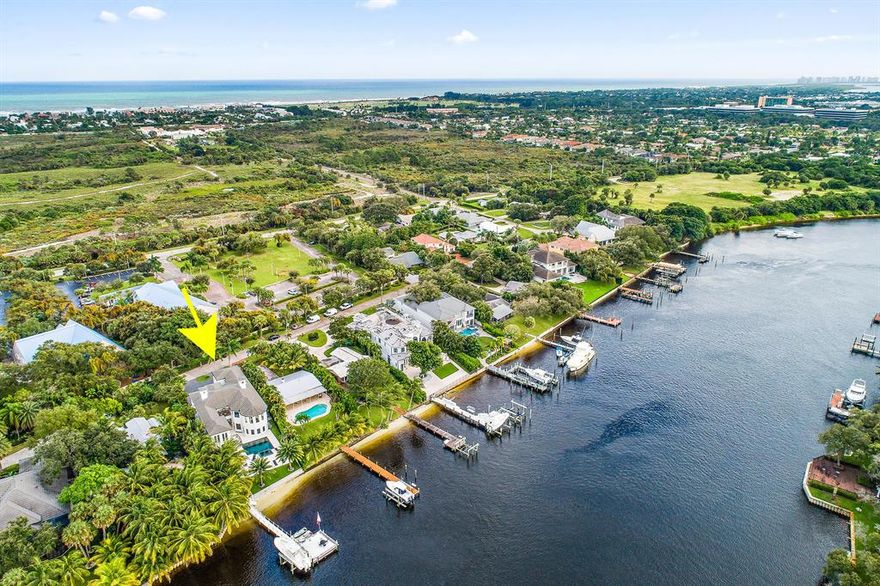 Completely renovated from top to bottom in 2017 including a new roof, pool and seawall. This Intracoastal estate home offers an expansive kitchen with a double Island, gas range and cook top, wine cooler, Sub Zero and Wolf appliances and a large breakfast bar. Other amenities include a large family room off the kitchen with breakfast area, a home office with built-in Humidor, a large master suite with a breakfast bar and a private balcony overlooking the Intracoastal, a separate guest house with family room, bedroom and kitchenette, 17 TV's including one on the dock, complete Sonos system for every room including the exterior, a 3 car garage and a dock with 20,000lb lift.
