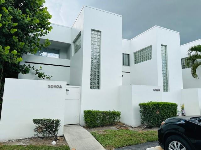 EXCELLENT TWO STORY CORNER TOWNHOME IN A DESIABLE LOCATION. JUST 1/2 BLOCK SOUTH OF OKEECHOBEE RD ON WEST OF HAVERHILL. HAS GATED FRONT PATIO ENTRANCE. THERE IS A REAR PATIO AND SOTAGE ROOM IN THE FRONT PATIO. SEPARATE LIVING & DINNING ROOM. FULLY RENOVATED WITH BRAND NEW KITCHEN CABINETS, NEW SINKS, FAUCTES, DISPOSAL, DISHWASHER, COUNTERTOPS WITH NEW STAINLESS STREEL APPLIANCES PACKAGE. BATHROOMS HAVE BRAND NEW VANITIES, FAUCTES, NEW TOILETS & NEW EXHAUST LIGHT/FANS & NEW LIGHT FIXTURES. NEW PAINTS, NEW WATERPROOF WOOD FLOORING. NEW REMOTE CONTROLLED UPGRADED FANS IN EVERY ROOMS. NICE BALCONY OFF THE 2ND BEDROOM. DOUBLE SIZE MASTER BEDROOM WITH HUGE CLOSET. BRAND NEW ELECTRICAL PANEL & NEW WASHER- DRYER WITH NEWER WATER HEATER AND AC. EXTRA WALKIN STORAGE ROOM INSIDE. EVERYTHING IS NEW.
