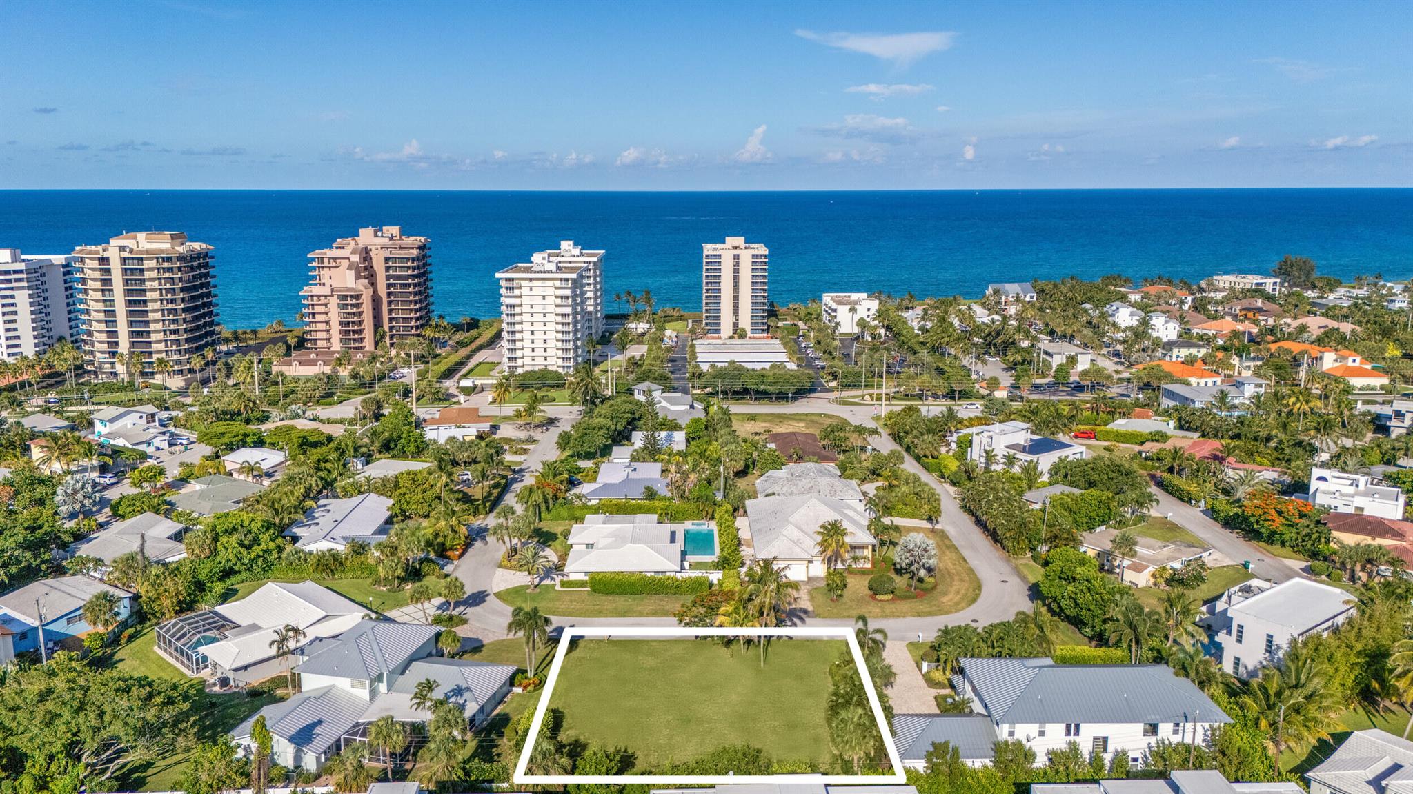 Prime Juno Beach location just steps away from the beach! This expansive 10,500 sqft lot offers the perfect canvas to build your custom dream home or reimagine the current existing home. Located off of Juno Beach's iconic Ocean Drive, this property combines privacy with convenience, just minutes from some of the best shopping, restaurants, and world class golf clubs. Don't miss your chance to own a piece of paradise in one of Juno Beach's most sought-after streets!