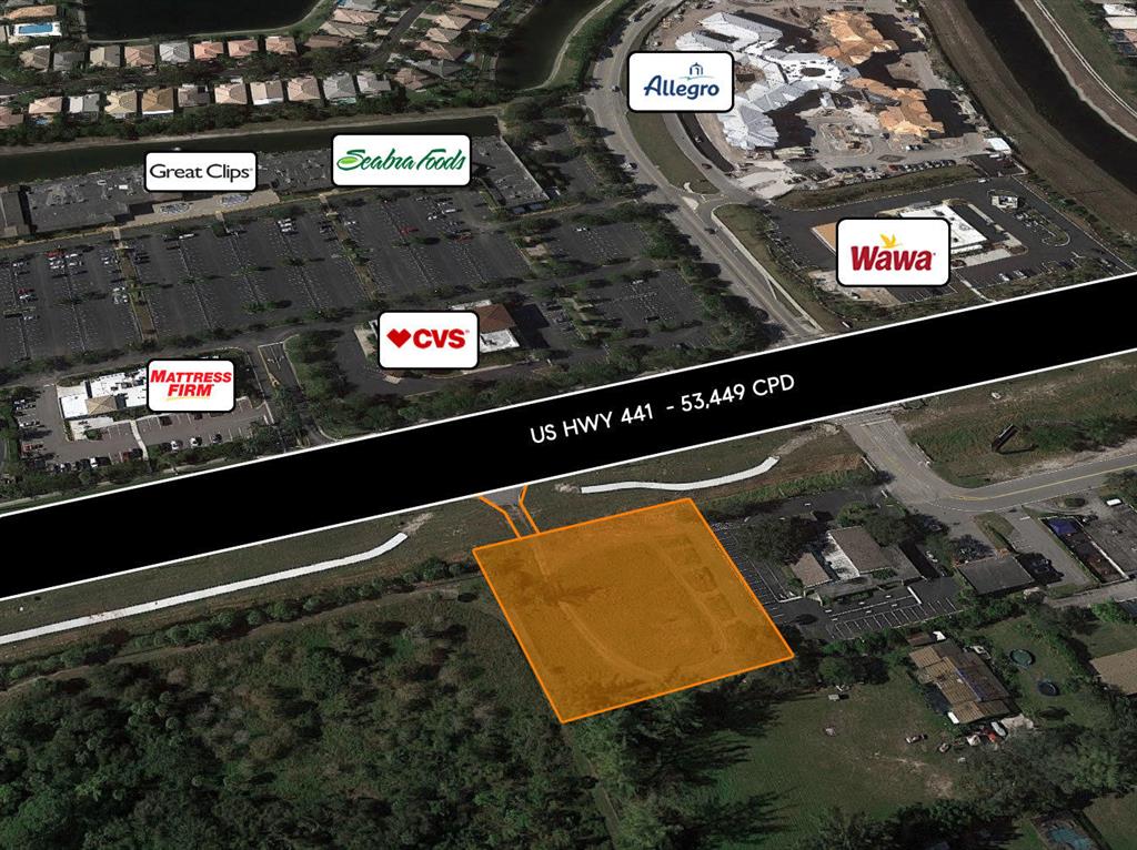 Extremely rare opportunity to purchase or lease a regularly shaped development parcel in the thriving retail corridor of Coconut Creek. With more that 53k cars passing the site each day, the parcel sits at the borders of Coconut Creek, Parkland, and Boca Raton. The property has the very unique designation of Coconut Creek's Medical Services Overlay District, which fully allows for the development and operation of medical marijuana treatment centers and cannabis dispensaries. However, medical use is not a requirement of the site and a QSR with drive-thru or a freestanding retail building would also be an optimal use of the highly commercial corridor. Ownership is flexible. Sale is preferred, but a ground lease or build-to-suit will be considered for credit worthy tenants.
