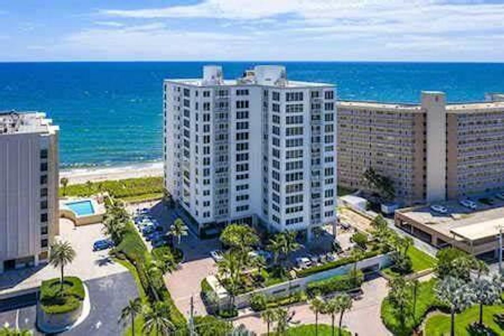 Photo of 3015 S Ocean Boulevard #4d, Highland Beach, FL 33487 (MLS # R10768400)