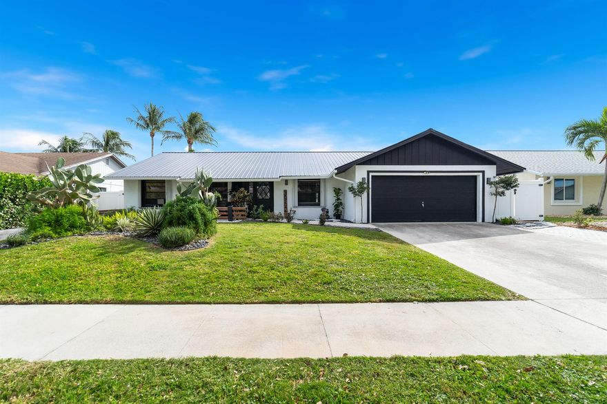 Welcome to your dream oasis, a beautifully maintained single-family home with a private pool that perfectly blends comfort, charm, and functionality. From the moment you arrive, you'll appreciate the meticulous landscaping and thoughtful design that make this property truly stand out. Every space has been carefully curated for entertaining, relaxation, and everyday living, you'll find yourself mentally planning your first gathering the moment you enter. The interior boasts stunning hardwood flooring throughout the main living areas and bedrooms, complemented by tile flooring in the bathrooms for easy care.