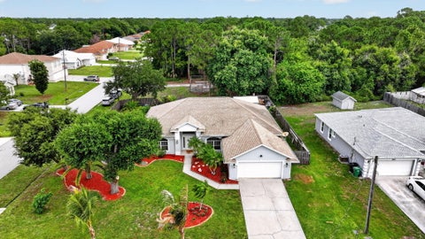 Tiny photo for 1571 SW Hunnicut Avenue, Port Saint Lucie, FL 34953 (MLS # B26037225)