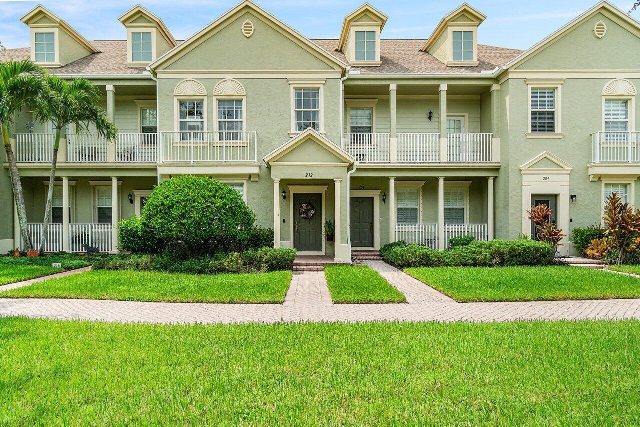 Desirable Botanica is a hidden gem nestled within a lush preserve in the heart of Jupiter. This beautifully cared-for 3-bedroom, 2.5-bath townhome offers plenty of space to live and entertain, featuring stylish kitchen and bathrooms. Enjoy seamless indoor-outdoor living with a private, fenced courtyard patio that leads to a separate 1-car garage and additional parking. Take in serene lake views from the living room or unwind by the community pool and explore the winding nature trails. Conveniently walk to Sea Plum Town Center, home to Publix, Starbucks, and a variety of shops and restaurants. Bike to the beach or easily reach waterfront dining, entertainment, Jupiter Medical Center, the post office, and highly rated schools.