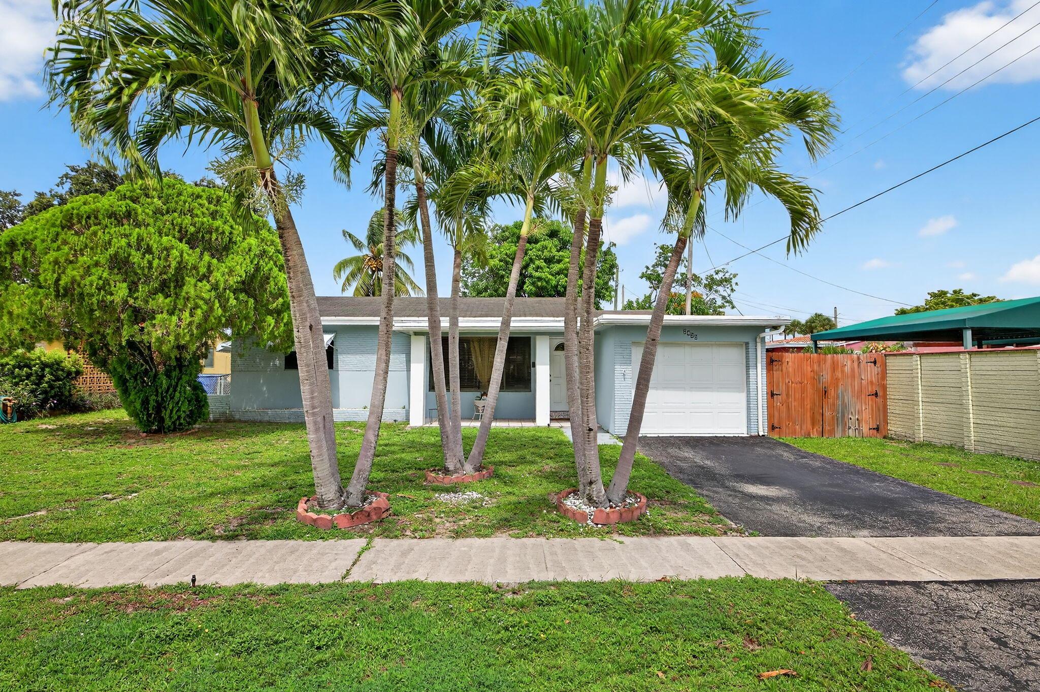 This 1372 square foot single family home has 2 bedrooms and 1.0 bathrooms. This home has beautiful tile flooring throughout, a single car garage, and a spacious backyard. This well maintained home also has a brand new garage door, a new air conditioner, a new refrigerator, and a new septic tank. The hot water heater and washer and dryer are also newer.