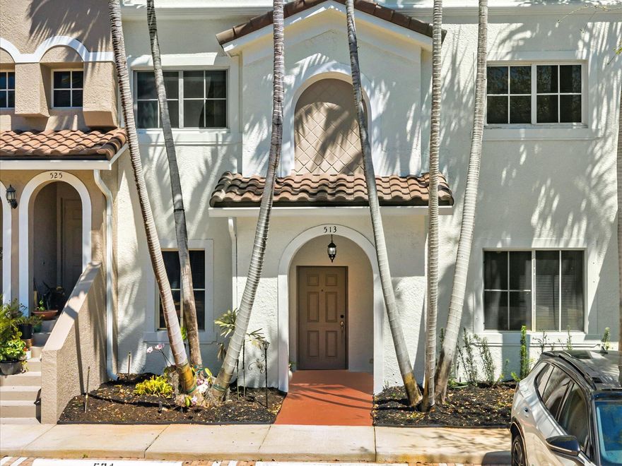 Discover an exceptional opportunity at Bayfront of Boynton Beach with this ground-floor, single-level 3-bedroom, 2-bath unit. Priced attractively, and conveniently located it offers seamless access to the beach, Downtown Delray, and a variety of dining and shopping options. Enjoy the convenience of 2 assigned parking spaces, in-unit washer/dryer, and a spacious kitchen with large pantry. Unique to this unit is bonus yard space, unlike the upstairs options. Ideal for full-time living, immediate rental, or as a winter retreat. A current assessment for priority maintenance is transferable at $262/month for 5 years or payable in full. Community amenities include a relaxing pool, pets up to 60 pounds welcome, minimum credit score of 650 required by Association. Personalize your paradise today!