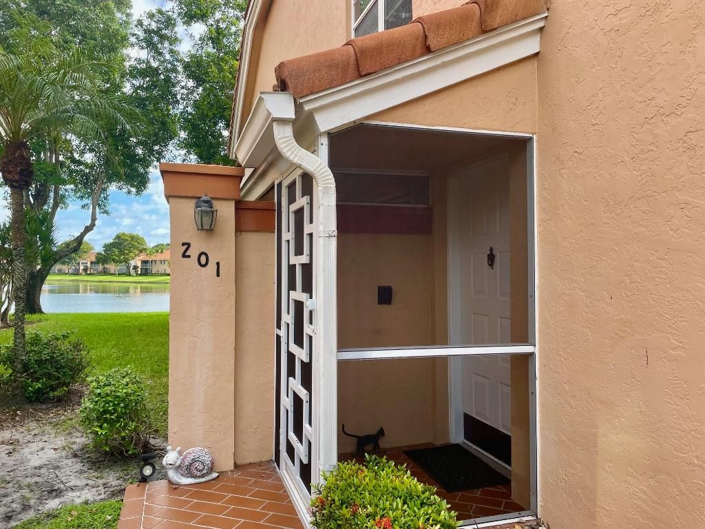 Photo of 9709 Shadybrook Drive #201, Boynton Beach, FL 33437 (MLS # R11133617)