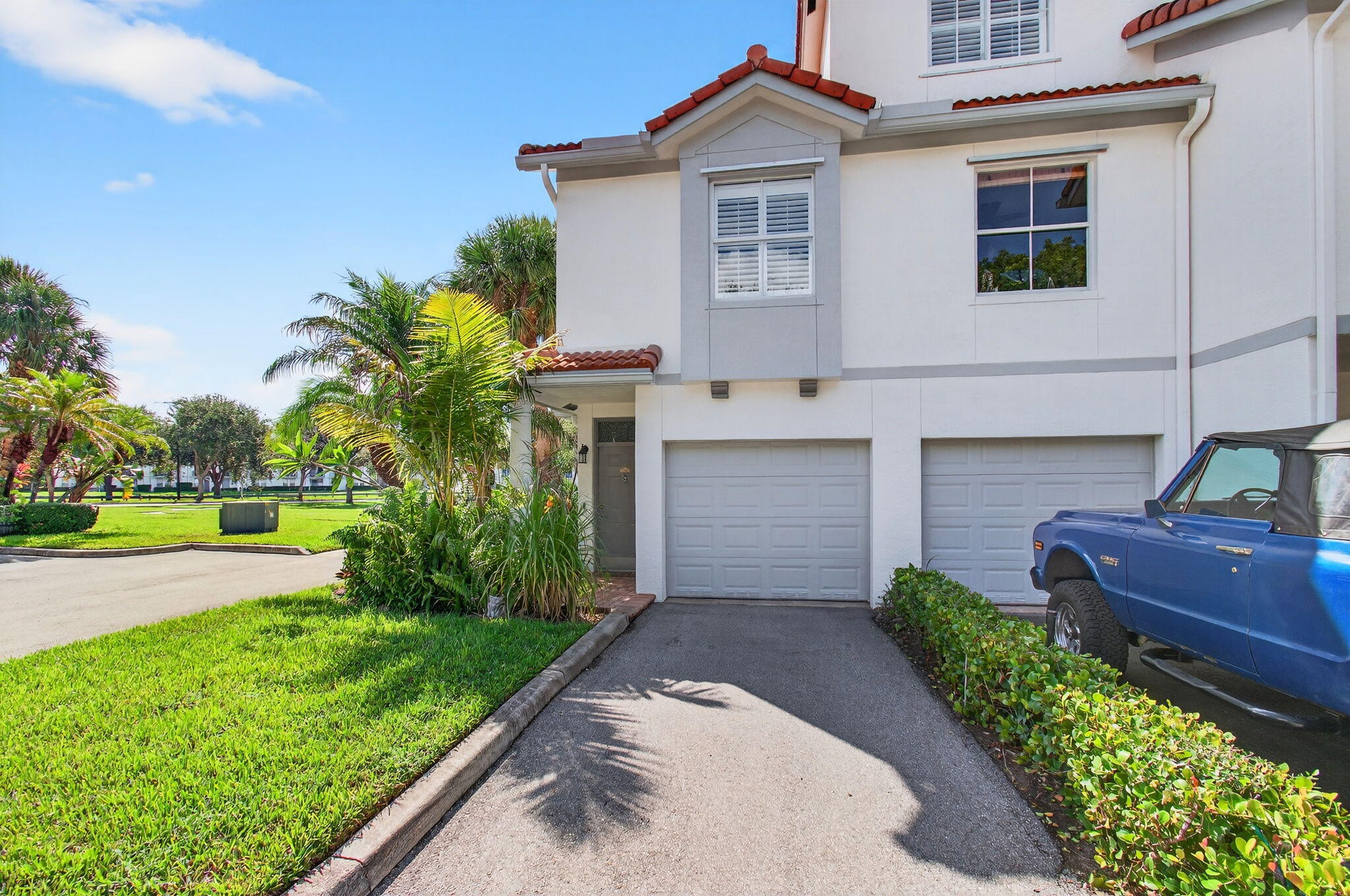 Well-Maintained Corner Townhouse in Gated East Delray CommunityThis clean and meticulously cared-for corner-unit townhouse offers a private garage and is located in a secure, gated community with a wide range of amenities, including a pool, fitness center, clubhouse, basketball courts, tennis courts, outdoor volleyball court, tot lot, and self-serve car wash station.The home features a practical layout and has been kept in excellent condition. It's an ideal option for those looking for a low-maintenance property in a convenient location.Just minutes from famous Atlantic Avenue and Delray's beaches, you'll have quick access to shopping, dining, and entertainment while enjoying a quiet, well-kept neighborhood.A solid opportunity in a highly desirable area.