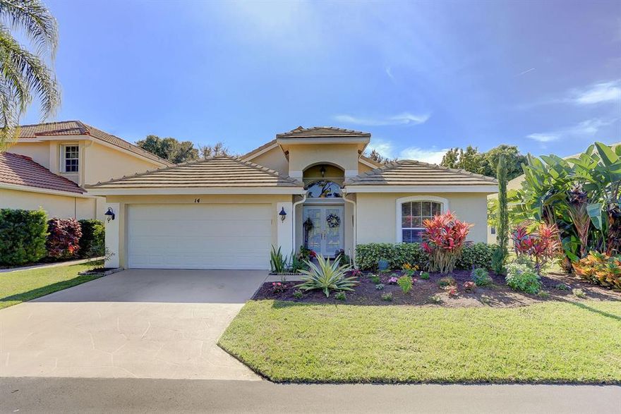 Rarely available 3 bedrooms, 2 and a half bath home in the exclusive community of Lawrence Lake Estates. This beautiful Mediterranean inspired home boast with upgrades and is in pristine condition.  Along with impressive pool, lake and garden views it includes Porcelain floors in the main living areas and wood floors in the bedrooms.   The interior is bright and airy with lots of room for every style of living, custom window treatments, gourmet style kitchen with upgraded cabinets and stainless-steel appliances. The master bedroom is private and luxurious with a spacious en suite.  The guest bedrooms are well separated from the master bedroom proving privacy and space for everyone.  For the person who loves to exercise there is lap pool surrounded by the shade of mature trees. A must see..