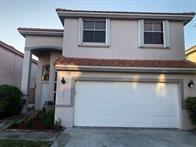 Beautiful single family for rent. Property features 4 bedrooms 2 and half bath; huge backyard with tropical fruit. Community has 2 pools, tennis court, basket ball court, and a playground. First/last and security deposit are required. Easy application process. Schedule your showing today!