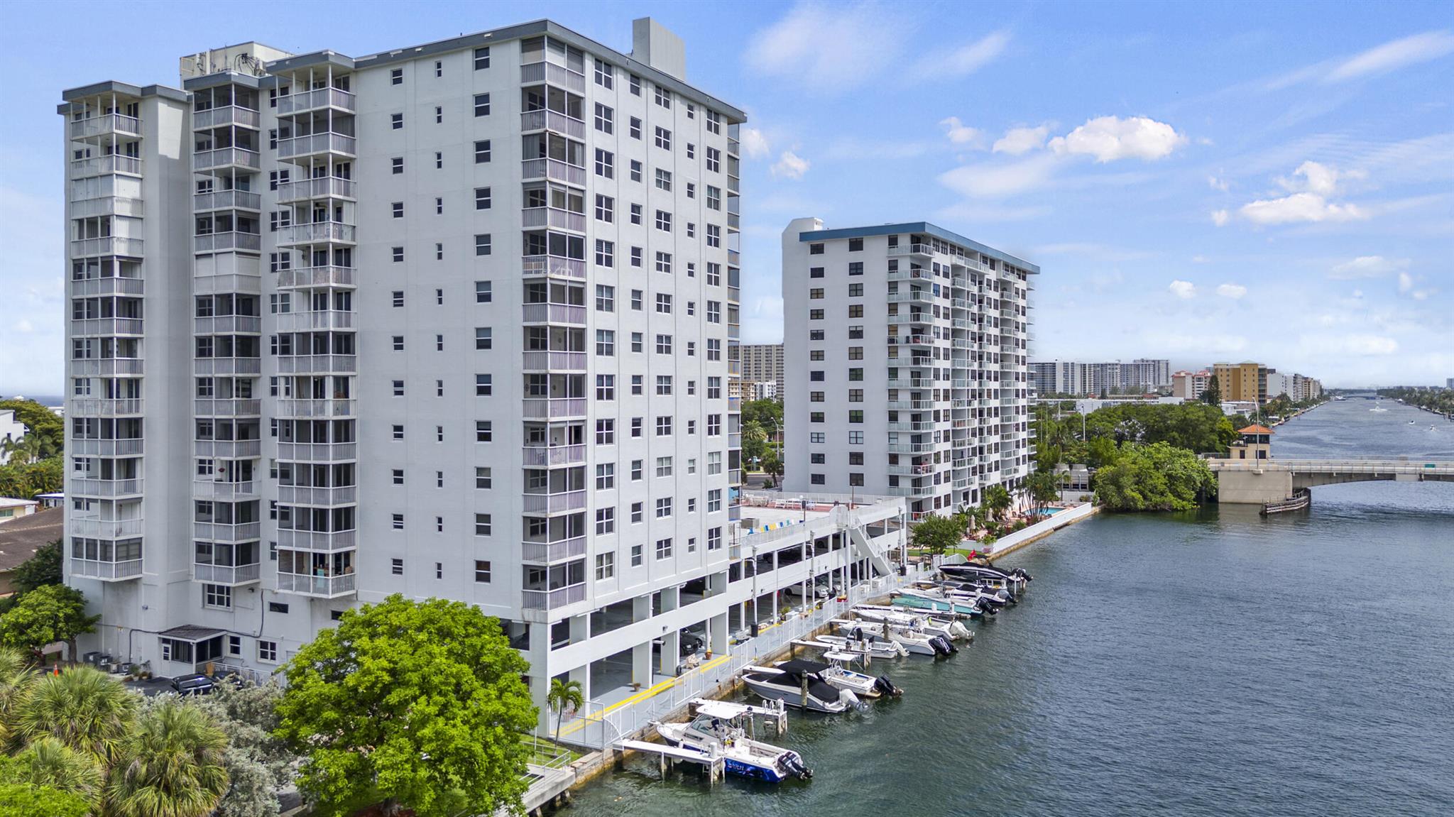 Endless potential in the heart of Pompano Beach! This 2-bedroom, 2-bathroom condo offers direct Intracoastal views and is just one block from the beach--perfectly positioned for those seeking to create their dream coastal getaway or an investment with serious upside.The unit is ready for a full renovation, giving you the freedom to design from the ground up. The building is undergoing exciting upgrades, including a newly renovated pool area with brand-new cabanas and a BBQ space, enhancing the lifestyle experience. Amenities also include a fitness center, sauna, clubroom, covered parking, and potential boat slips (up to 30'), subject to availability.All assessments will be paid in full at closing. Water Taxi right outside and proximity to beaches, dining, shopping and entertainment