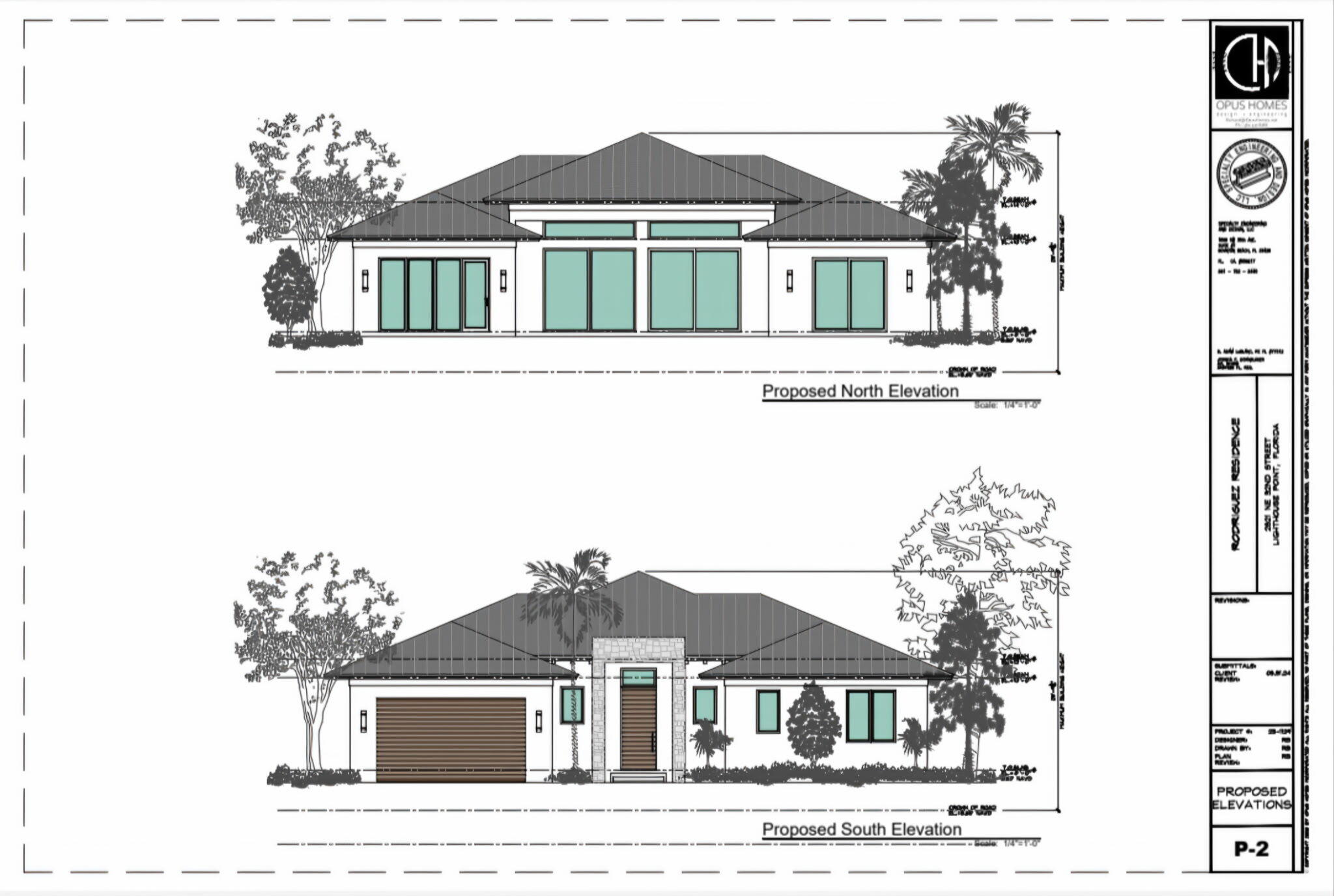 Boater's Paradise in Lighthouse Point - Ready to Build!Prime 8,800 sq ft waterfront lot with 80 ft new concrete dock and no fixed bridges-- steps from a full-service marina, 5min to the Intracoastal & less than 10min to the ocean. Fully permitted & shovel-ready plans for a custom 3,498 sq ft (2,687 under air) single-story home featuring 3 beds, 3 baths, home office, custom bar, open living, and expansive backyard oasis. Ideal for boaters, investors, or end-users--dock your yacht and build your dream home today in one of South Florida's most desirable boating communities.