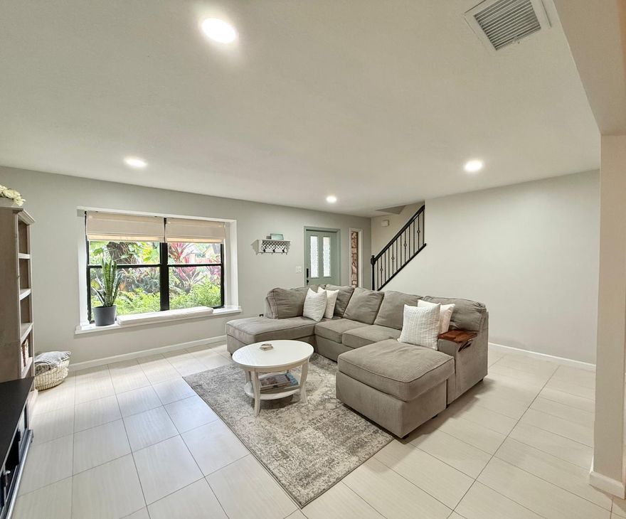 Discover this hidden gem for seasonal or annual rent located in the heart of beautiful PBG. This fully furnished updated 3 bedroom, 2.5 bath townhome features a brand new kitchen with modern appliances and a cozy coffee bar nook. Enjoy your mornings or evenings on the screened in patio over looking the tropical  landscape with a fully fenced in private backyard. Includes a one-car garage and so much more. This townhome has the perfect combination of comfort, convenience and style in one package. Please reach out directly for more details.