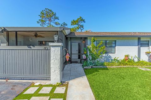 Indian Trail Villas Royal Palm Beach Florida Real Estate 40 Seminole Court E Royal Palm Beach FL 33411