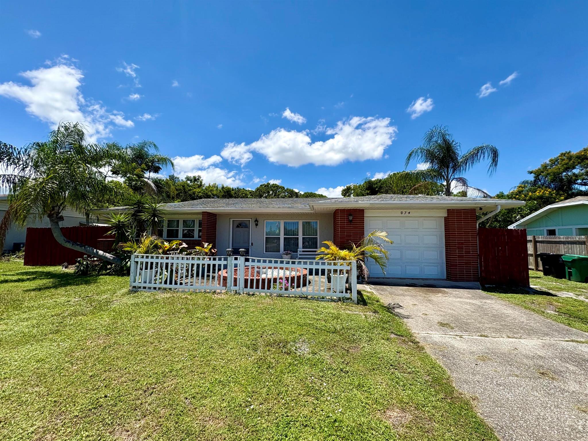 Cute CBS Home With Oversized Lot In The Heart of Port St Lucie. This 2bed 1.5 Bath Home Sits On A Large Oversized Fenced Lot And Is Close To St Lucie West, Turnpike, and I-95. This Gem Is Priced To Sell! Make it Your Dream Home With A Few Upgrades. Perfect For Anyone Looking To Downsize Or Your First Starter Home. Schedule Your Private Viewing Today!.