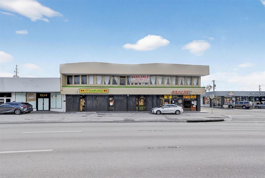 Retail space available or may use as a 2nd generation restaurant with approximately 3000 sq. ft.  Another available space just next door with 1500 sq. ft. asking for $4500 Corner location.  Great visibility to street with common parking in front as well as city municipal free parking in rear plus landlord deeded parking behind building .  Can be used for any concept of food.  Right across from 163 st. shopping mall.  Approximately 57000 drive by daily