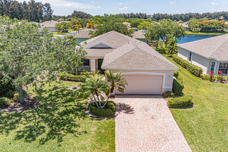 Stunning, never-lived-in home that shows like a model! Major upgrades throughout: 2026 roof, 2026 refrigerator, stove & dishwasher, 2025 A/C, and 2026 flooring with epoxy-finished garage. Enjoy added protection with accordion shutters and a full-house generator powered by a 250-gallon buried propane tank. Bright, open, and immaculate—this home feels brand new in every way. Ideally located near shopping, restaurants, & beaches, with low HOA fees. A rare opportunity to own a move-in-ready, fully upgraded home without the wait!
