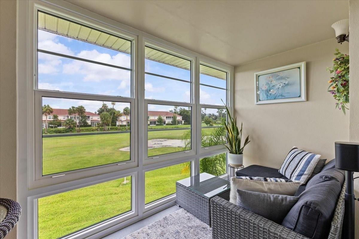 Come see this newly priced beauty! Instant equity for you, or a great investment opportunity. Rentals allowed in the first year owning! Fully furnished. IMPACT WINDOWS throughout, remodeled with quality. The owner paid $120k & added upgrades of over 40K. Ready to move closer to family! Golf course views, not parking lot views! Check this beauty out, great value move-in ready!