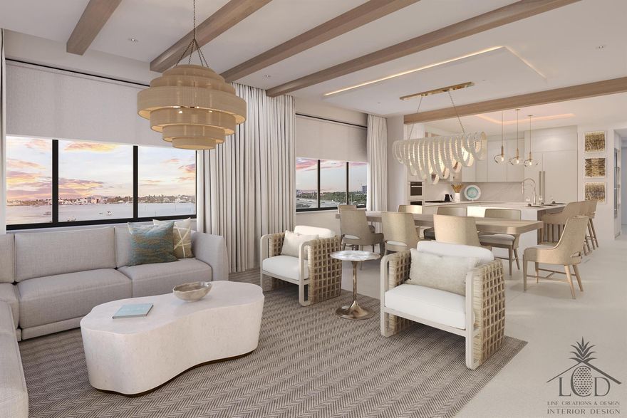 With only five exclusive residences, each offering elegance and comfort. Discover sophistication with glass-encased primary suites and expansive balconies, balconies ranging from 600 to 1600 sq ft. Experience the seamless integration of indoor and outdoor living with expansive glass sliding doors, inviting the waterfront panorama into your home. The Driftwood Singer Island - modern luxury meets panoramic Intracoastal views in a boutique setting. Captivating sunrise and sunset views, walking distance to the beach and more. Every detail has been meticulously crafted, whispering luxury and tranquility. Nestled near dive sites, The Driftwood beckons to nautical enthusiasts with dock space available for vessels up to 100 ft. Unparalleled location across Peanut Island and less than half mile