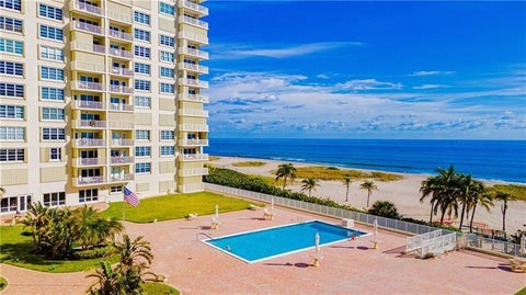 Photo of 750 N Ocean Boulevard #1704, Pompano Beach, FL 33062 (MLS # F10419699)