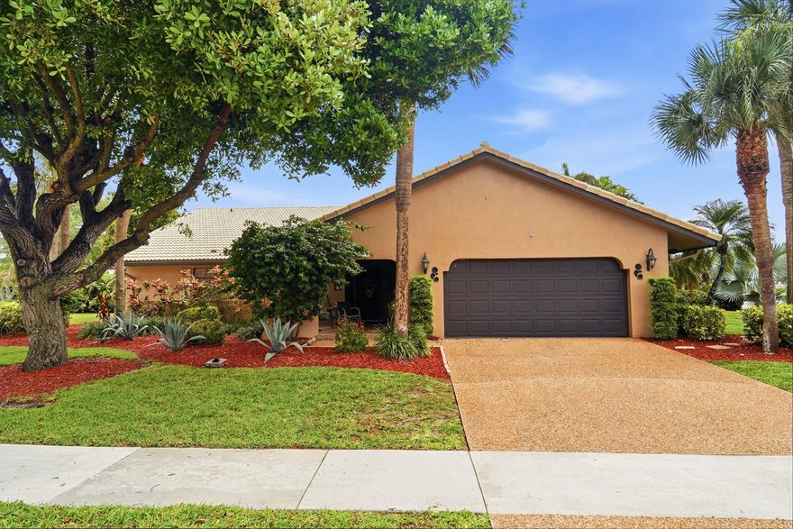 Hey, future homeowner! Look at this Impressive single-family home located on a corner lot in Deer Creek. This spacious 3/2 expands 2,658 sq. ft. of living and outdoor space including a 2-car garage. You will appreciate the open floorplan that seamlessly connects the modern kitchen to the open living and dining areas designed for relaxation and entertaining. New AC & water heater! The primary suite features walk-in closets and a spacious en-suite bathroom. Step outside to discover the expansive private outside pool area, complete with a screen-enclosed & cabana bath making it an ideal choice for families seeking both comfort and leisure in a suburban setting. The community has easy access to local amenities, parks, and golf courses, making it perfect for those who enjoy an active lifestyle.