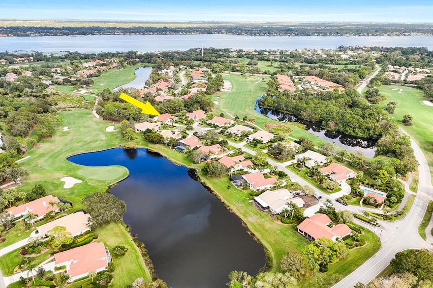 If you're looking for a tremendous deal to enter a 5-Star Private Club Community with the potential of designing and renovating your home to your exact specifications, this home is for you. This home has all the biggest ticket items already upgraded and ready for your personal cosmetic selections. Located at the end of a cul-de-sac in between the 11th and 18th hole of the Pete & PB Dye River Ridge golf course, this home features the following: CBS construction, 2021 roof, impact windows and doors, home extension/addition, 2020 A/C, 2022 W/H, golf cart garage (golf cart negotiable), and a 2024 whole house generator installed for peace of mind throughout the summer months. Live this incredible luxury lifestyle and put your own personal touch on this popular San Remo floor plan!
