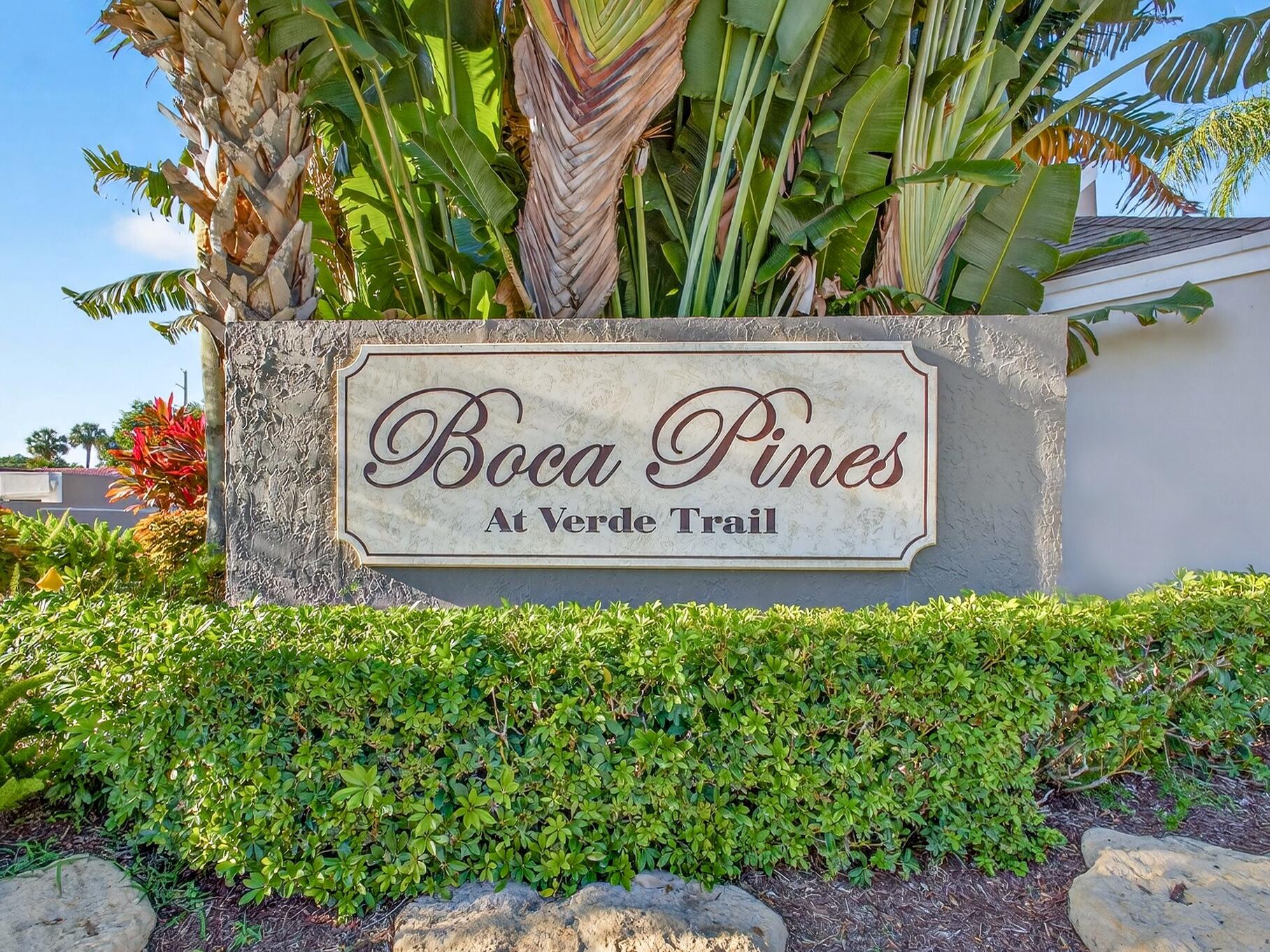 BOCA PINES OF VERDE TRAIL - Residential