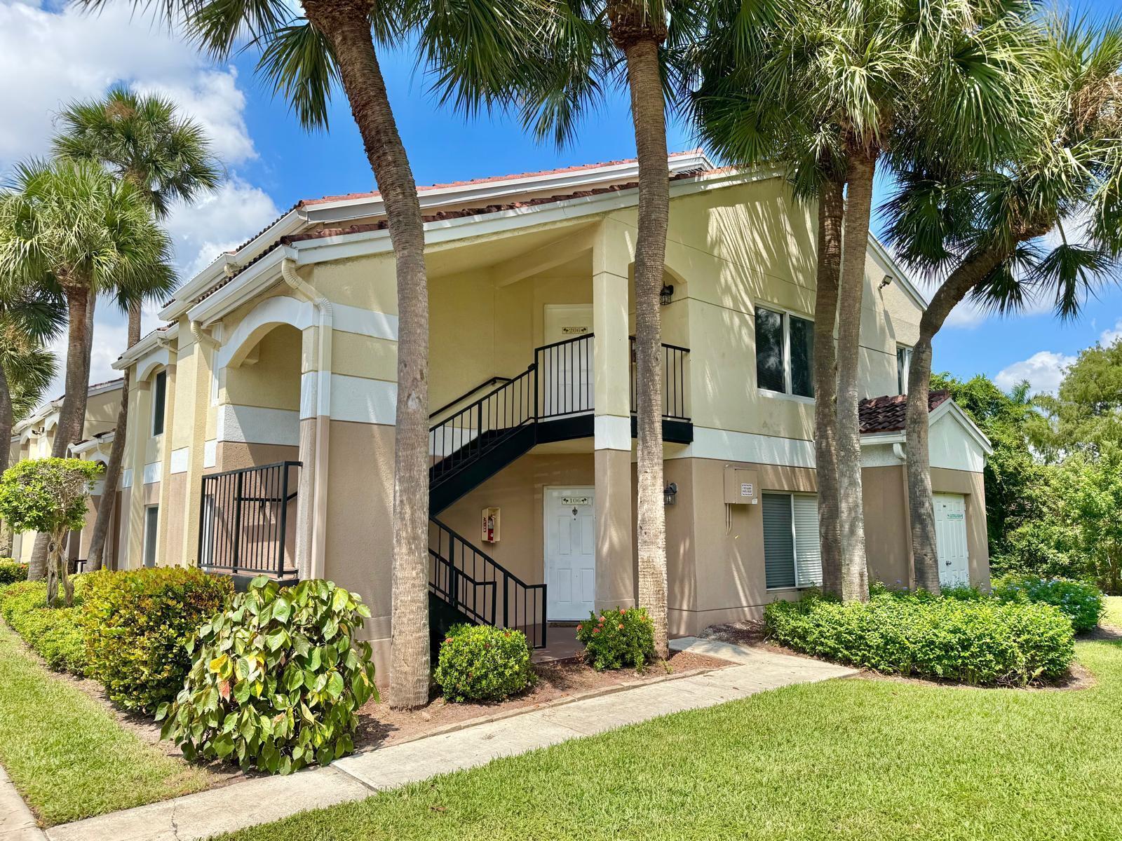 ANNUAL RENTAL - Pristine Condition, absolutely renewed, freshly painted. Corner unit so is very clear with enough natural light. Second floor, two-bedrooms condo. Impact windows and shutters. Flooring vinyl throughout. range glass top. Two full bathrooms. Patio with amazing lake view. Located 4 miles from the beach. The community has clubhouse., swimming pool, fitness center, tennis court. Very quiet and family oriented neighborhood. Couple blocks from I-95 and many restaurants and major stores nearby.