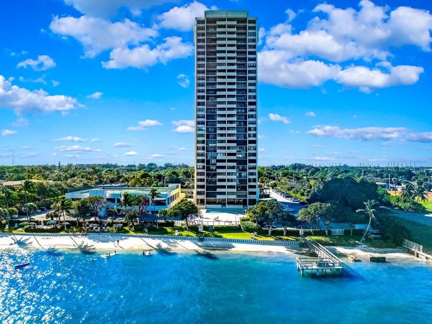 Welcome to your dream apartment at the Palm Beach House Condominium, where luxury living meets affordability in the heart of West Palm Beach, Florida!

Priced just right, this 2-bedroom, 2-bathroom unit offers more than just a home - it provides a lifestyle.
As you step into this sun-drenched haven, be prepared to be captivated by the breathtaking intracoastal views that welcome you from the moment you enter. Enjoy the serene beauty of the water right from the comfort of your living room, creating a tranquil atmosphere that is both calming and invigorating. The Palm Beach House Condominium ensures that residents experience the ultimate in leisure and recreation. Take a dip in the refreshing pool, perfect for unwinding after a long day, or maintain your active lifestyle in the state-of-the-art fitness center.

But the real gem of this community is the private "beach" nestled along the intracoastal. Picture yourself sinking your toes into the soft sand while enjoying the picturesque views of the water. It's your own slice of paradise right at home.

Living close to downtown West Palm Beach provides unparalleled convenience with easy access to shopping, dining, and entertainment. Enjoy a vibrant cultural scene, waterfront activities, and community events, all within arm's reach.  

Inside, the 2-bedroom, 2-bathroom layout is designed for both comfort and style. The bedrooms are generously sized, offering a peaceful retreat after a day of exploring all that West Palm Beach has to offer.

Don't miss your chance to make this apartment your own. Seize the opportunity to live in luxury with partial intracoastal views at a price that fits your budget!