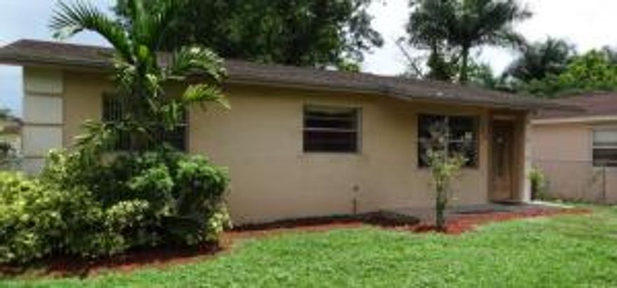 Potential, potential originally 2 bedrooms and 1 bathroom home. Property was expand to create a Master bedroom, master bathroom and a Family room towards the back of the house. Well located in calm and peaceful family neighborhood. Great property for future investment.